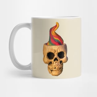 Flame Skull Mug